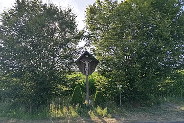 Flurkreuz am Wegesrand bei Tagmersheim