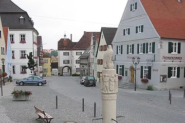 Blick zum Unteren Tortum vom Monheimer Markplatz