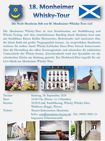 18. Monheimer Whisky-Tour 28.09.2024