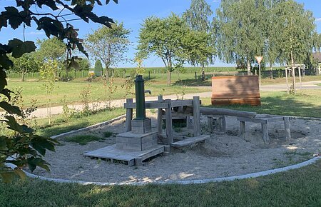 Dorferneuerung Flotzheim Wasserspielplatz