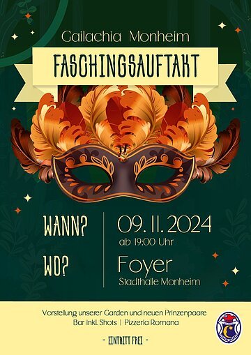 Faschingsauftakt 09.11.2024