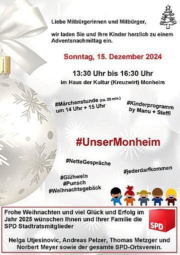 SPD Adventskaffee 15.12.2024