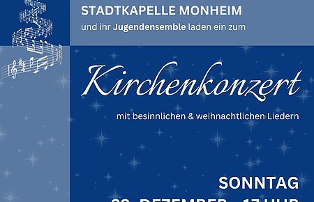 Kirchenkonzert Stadtkapelle 29.12.2024